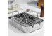 Grille berceau inox pour plat à rôtir Trichef - Lacor