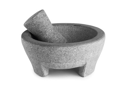 Mortier à épices en granit avec pilon - 850 ml