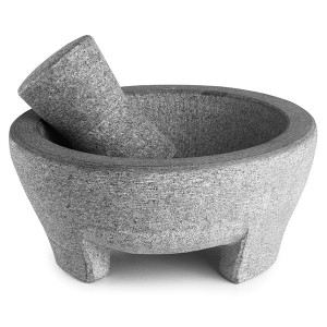 Mortier &agrave; &eacute;pices en granit avec pilon - 850 ml