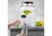 Distributeur de boissons en verre strié avec robinet 5,5 L - Lacor