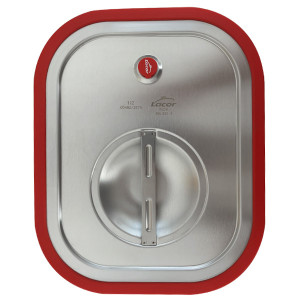 Couvercle inox &eacute;tanche pour bac gastronorme