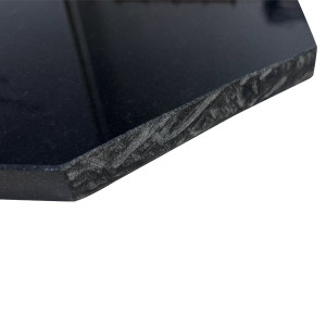 Marbre &agrave; p&acirc;tisser professionnel en granit noir - D&eacute;class&eacute;