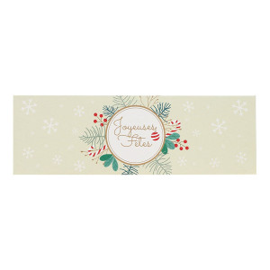 Bo&icirc;te &agrave; b&ucirc;che d&eacute;cor Hohoho (x25)