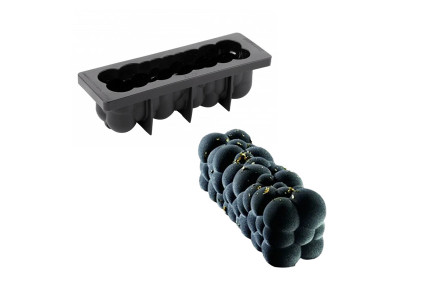 Moule à bûche silicone Atomic - Pavoni