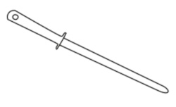 Fusils à aiguiser, pierres et affûteuses