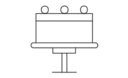Présentoirs et décorations pour gâteaux
